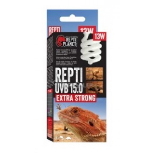 REPTI PLANET LEMPA Repti Extra Strong UVB 15.0, 13 W